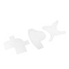 Beard Shaping Cards, Stylish Tool for At-Home Beard Grooming (White) view 4