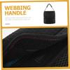 HOMSFOU Black Neoprene Protective Case for Wireless Speakers with Carry Handle and Accessory Compartments view 4
