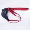Men's PU Leather Body Harness Jockstrap, Blue, One Size view 4