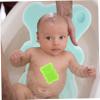 ibasenice Baby Bath Sponge Mat, Soft, Non-Slip, Machine Washable, for Bathing and Changing Newborns and Babies, Random Color view 4