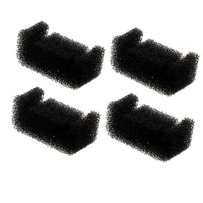 Milisten 4-Piece U-Shaped Filter Cotton for Pet Water Dispenser