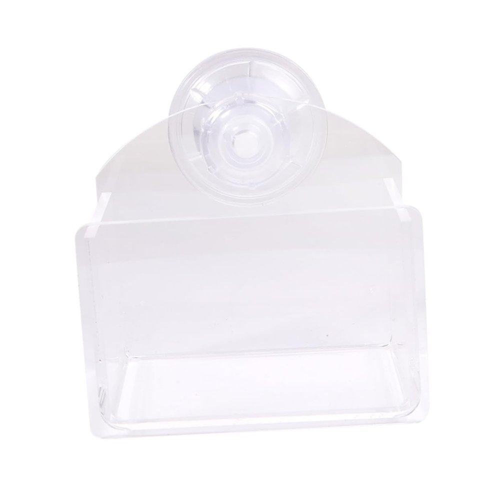 Happyyami Space-Saving Reptile Feeding Bowl with Suction Cup