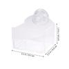 Happyyami Space-Saving Reptile Feeding Bowl with Suction Cup view 2