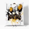 Generic Basketball Doodle Sherpa Blanket, 180 x 200 cm, Soft Microfiber Fleece Throw for Couch, Sofa, Bed, Travel, Kids and Babies view 4