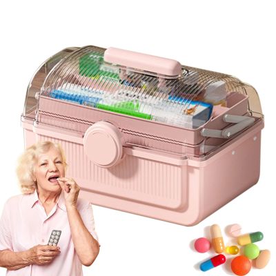 Personal Pill Organizer, Multilevel Medication Organizer