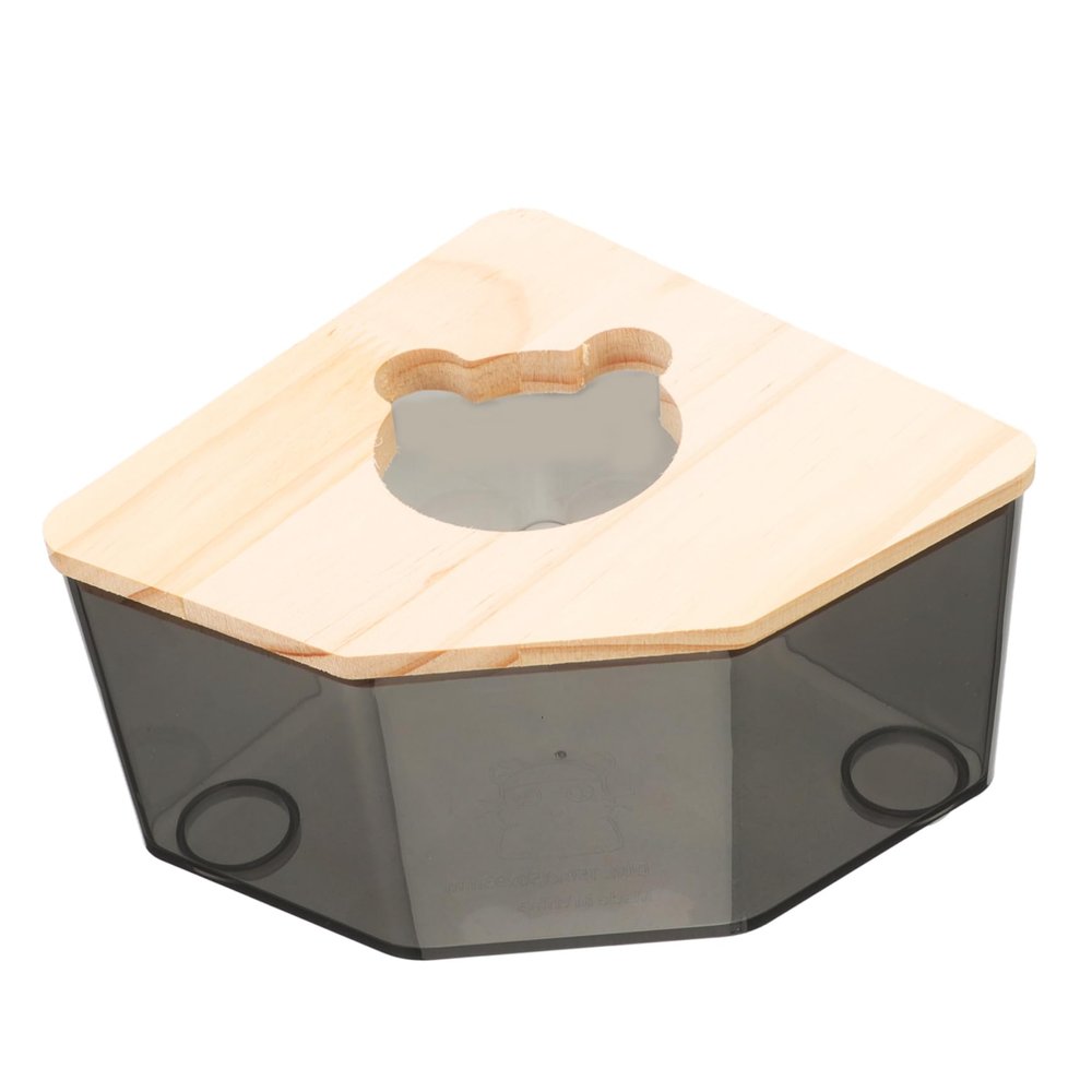 Sosoport Sand Bath for Hamsters and Small Animals, Easy-Clean Dust Bath for Cages