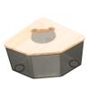 Sosoport Sand Bath for Hamsters and Small Animals, Easy-Clean Dust Bath for Cages view 1