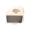 Sosoport Sand Bath for Hamsters and Small Animals, Easy-Clean Dust Bath for Cages view 2