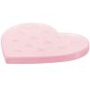 Glass Eyelash Glue Holder with Pink Heart Shape for Salons view 1