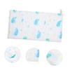 ibasenice 2-Piece Cotton Washcloths and Spit-Up Cloths for Newborns, Soft and Absorbent, Cartoon Design view 2