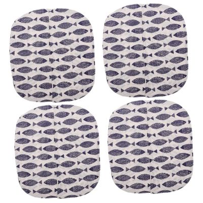 BUGUUYO 4-Piece Replacement Litter Box Door Curtains for Automatic Cat Litter Boxes