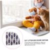 BUGUUYO 4-Piece Replacement Litter Box Door Curtains for Automatic Cat Litter Boxes view 4