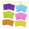 KOMBIUDA 6-Pack Solid-Color Paper Napkins in Orange, Sky Blue, Yellow, and Green for Parties view 2