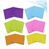 KOMBIUDA 6-Pack Solid-Color Paper Napkins in Orange, Sky Blue, Yellow, and Green for Parties view 3