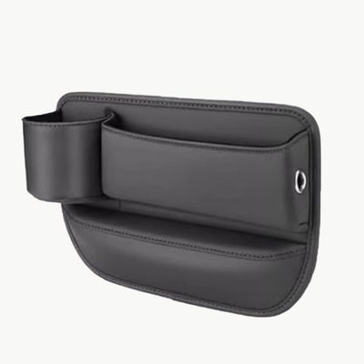 XZKKCD Car Seat Storage Bag for Jaguar F-Type 2013–2022, Front Seat Side Pocket, Driver Side, Black