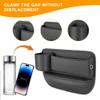 XZKKCD Car Seat Storage Bag for Jaguar F-Type 2013–2022, Front Seat Side Pocket, Driver Side, Black view 2