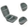 AlpenLife Basics Hard Shell Case, Protects Your Device, Waterproof for Upper Arm Blood Pressure Monitor, Gray, Large view 4