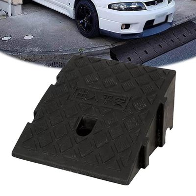 JYHHGDS Plastic Threshold Ramp, 3–7 in. High Curb Ramp for Doors, Non-Slip Ramp for Wheelchairs and Scooters, Easy to Install (B, 25 x 45 x 19 cm)