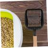 BUGUUYO Black Cat Litter Scoop with Fine Mesh and Aluminum Alloy view 4