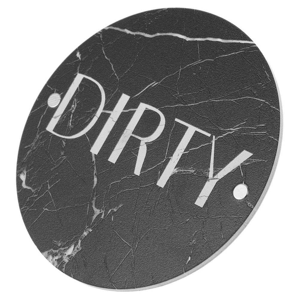 IMIKEYA Double-Sided Dishwasher Clean/Dirty Magnet, Acrylic, Oil-Resistant, Easy to Clean