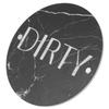 IMIKEYA Double-Sided Dishwasher Clean/Dirty Magnet, Acrylic, Oil-Resistant, Easy to Clean view 1