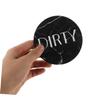 IMIKEYA Double-Sided Dishwasher Clean/Dirty Magnet, Acrylic, Oil-Resistant, Easy to Clean view 3
