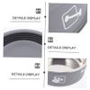 BUGUUYO Round Stainless Steel Pet Bowl with Printed Design view 4