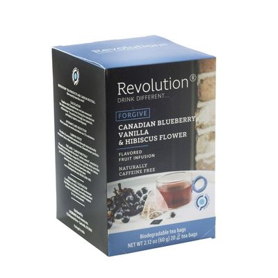 Revolution Tea 20 ct - Canadian Blueberry, Vanilla & Hibiscus