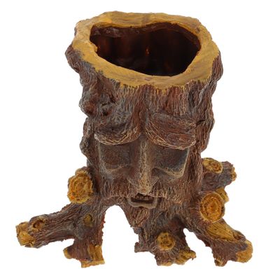 Milisten Resin Reptile Hide for Terrariums, Log Design Décor for Geckos, Snakes, Turtles, and Other Reptiles