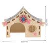 Sosoport Hamster Wooden Villa Toy - 3 Pack view 2