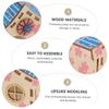 Sosoport Hamster Wooden Villa Toy - 3 Pack view 4