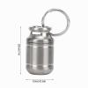 Mini Alloy Pill Storage Bottle view 2