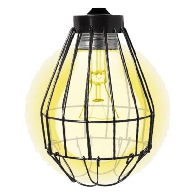 Reptile Heat Lamp Guard with Anti-Burn Mesh