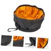 BUGUUYO 2-Pack Portable Foldable Pet Bowls, Food-Grade Nylon, Large Size, with Storage Hook view 4