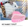 Happyyami Triangular Rabbit Litter Box view 2
