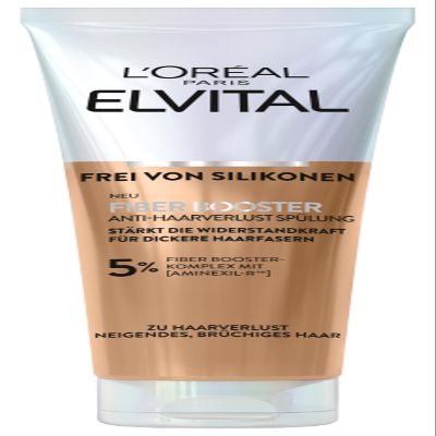 L'Oréal Paris Elvital Fiber Booster Anti-Hair Loss Conditioner with Aminexil, 150 mL