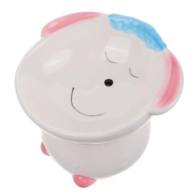 BESPORTBLE Elevated Ceramic Cat Bowl