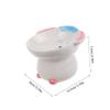 BESPORTBLE Elevated Ceramic Cat Bowl view 2