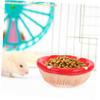 Sosoport Ceramic Food Bowl for Hamsters and Chinchillas, Small Smooth-Surface Bowl, Easy to Clean view 3