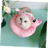 BESPORTBLE Soft Adjustable Elizabethan Collar for Cats and Kittens, Breathable Pink view 4