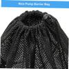 Sosoport Aquarium Pump Filter Bags, Polyester, Drawstring, 3-Piece view 4