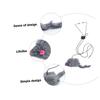 BESPORTBLE Wear-Resistant Kitten Teaser Toy, 1.8 m, Triangular Hook view 3