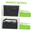 Large-Capacity Oxford Car Backseat Organizer, Black view 4