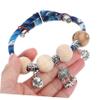 BESPORTBLE Japanese Cotton Kitten Collar with Bell and Adjustable Safety Closure view 3