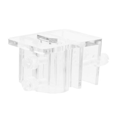 Milisten Adjustable Acrylic Aquarium Soft Holder with Clips for 16mm Water Pipes