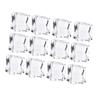 Cabilock Acrylic Artificial Ice Cubes, 48 Reusable Transparent Pieces view 4