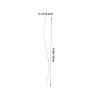 FRCOLOR Quiet Diffuser Sticks, 100-Pack, White Fiber Sticks for Office and Home view 2