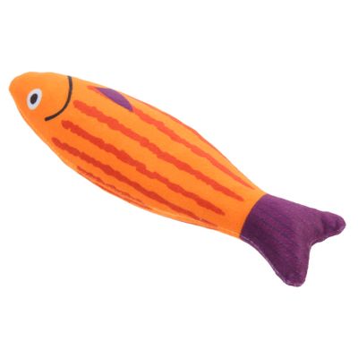 BESPORTBLE Plush Fish Cat Chew Toy with Catnip