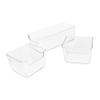 Happyyami 3-Piece Acrylic Hamster Bath Set with Stylish Design view 1