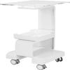 JvFbjLF Steel Salon Rolling Cart with 360° Wheels view 1